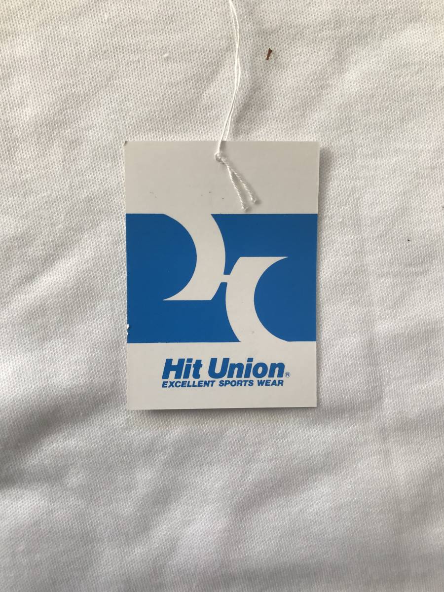 当時物　未使用　デッドストック　Hit Union　ヒットユニオン　半袖Tシャツ　丸首　体操服　品番：585-TC　サイズ：O　　HF7_画像5