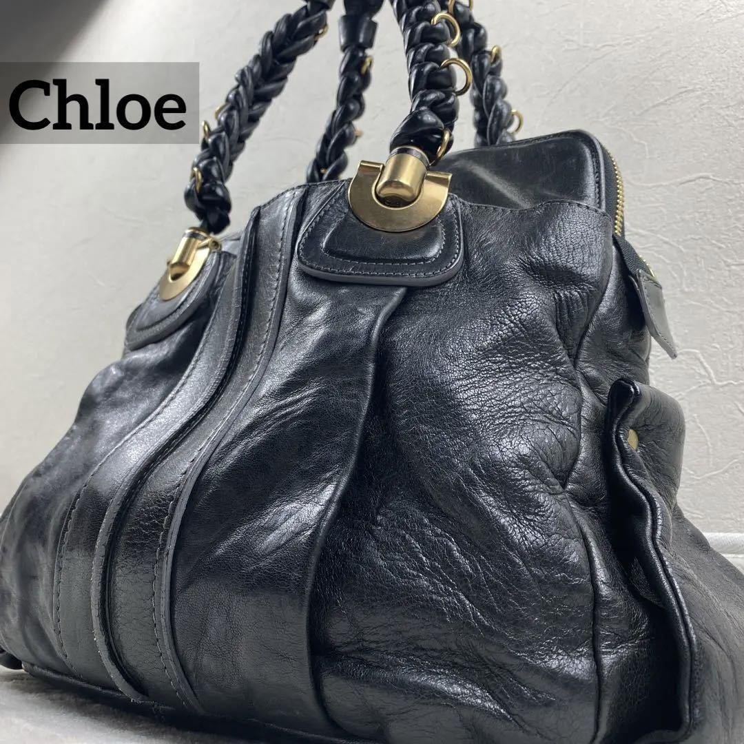 人気TOP クロエ Chloe エロイーズ レディース ブラック 黒