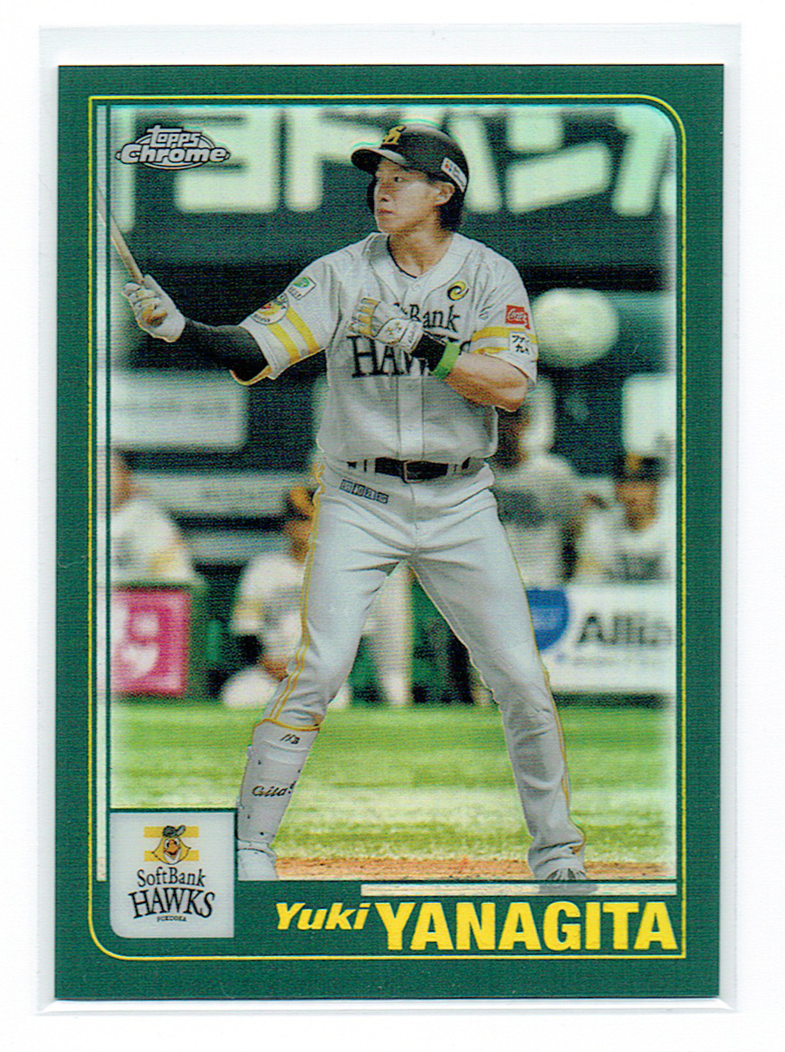 【柳田悠岐 ／ Yuki Yanagida】2023 TOPPS NPB - インサートカード・TOPPS 2001 #01-3 ★ Soft Bank Hawks ソフトバンク・ホークスの画像1