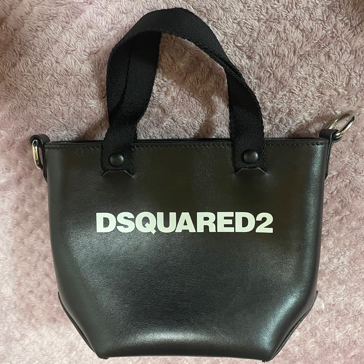 DSQUARED2 ディースクエアード 2WAY ミニバック ミニトート DSQUARED2 ディースクエアード 2WAY ミニバック ミニトート