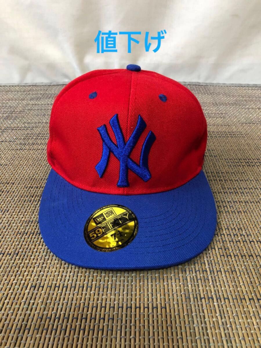 NEW ERA  ベースボールキャップ　男女兼用　MLB   バイカラー　スナップバック