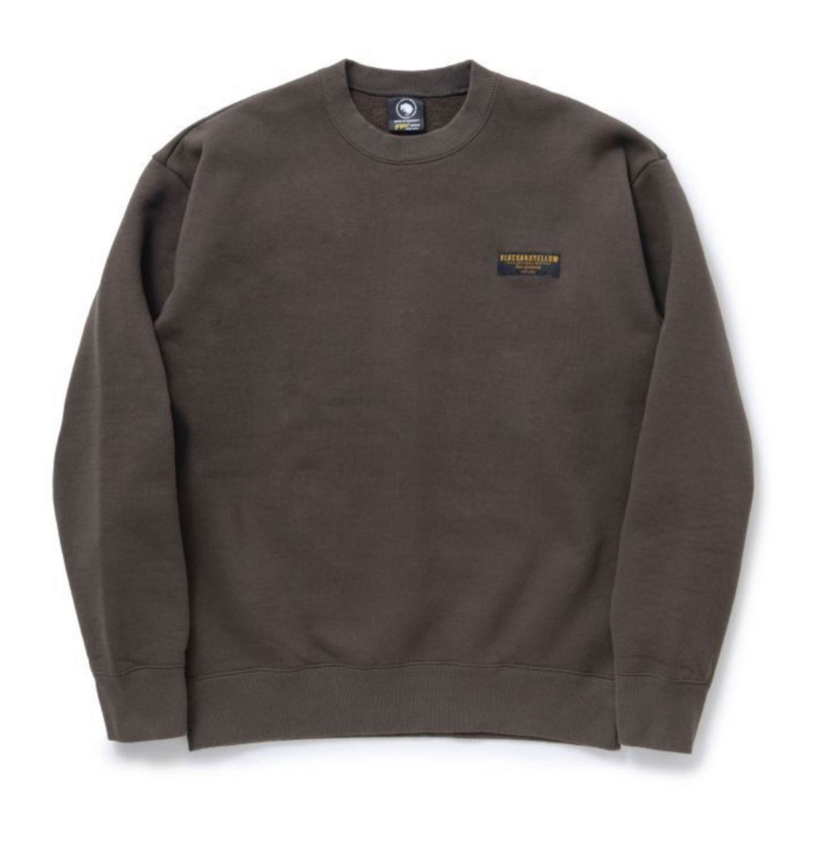 RATS】CREW NECK SWEAT BAR TAG Khaki Lサイズ キムタク着用 RATS】CREW NECK SWEAT BAR TAG Khaki Lサイズ キムタク着用