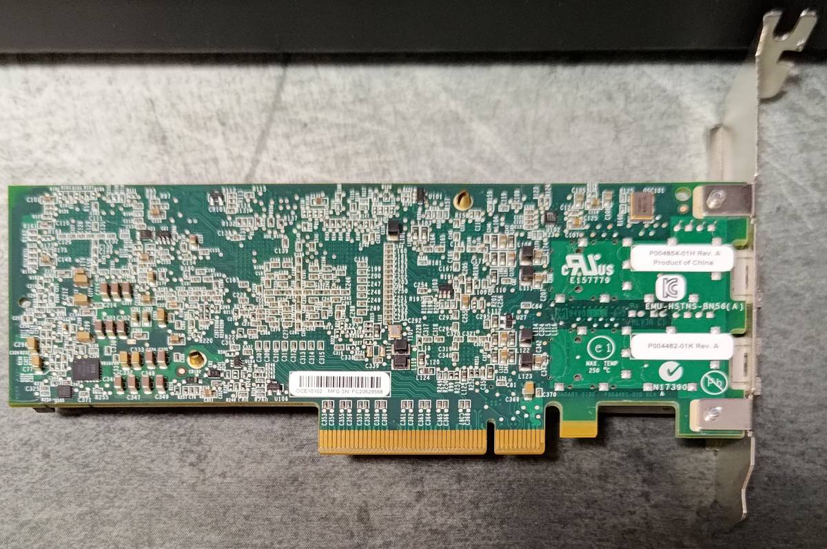 HP NC550SFP Dual Port 10GbE Server Adapter (デュアルポート 10ギガビット PCIe x8) Emulexチップ_画像2