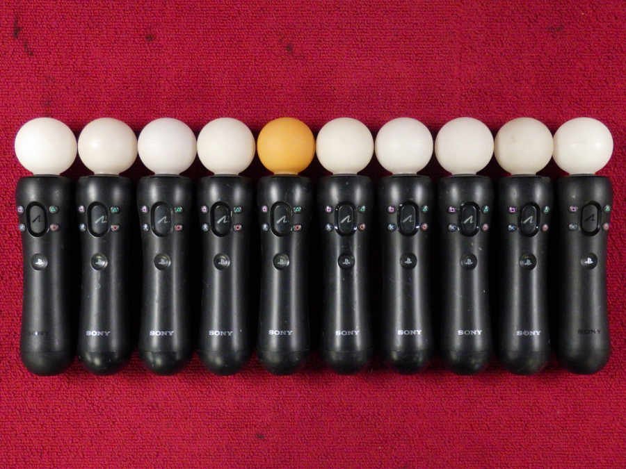 SONY PS Moveモーションコントローラー 10個セット まとめ売り ソニー ＊ジャンク品【GH】