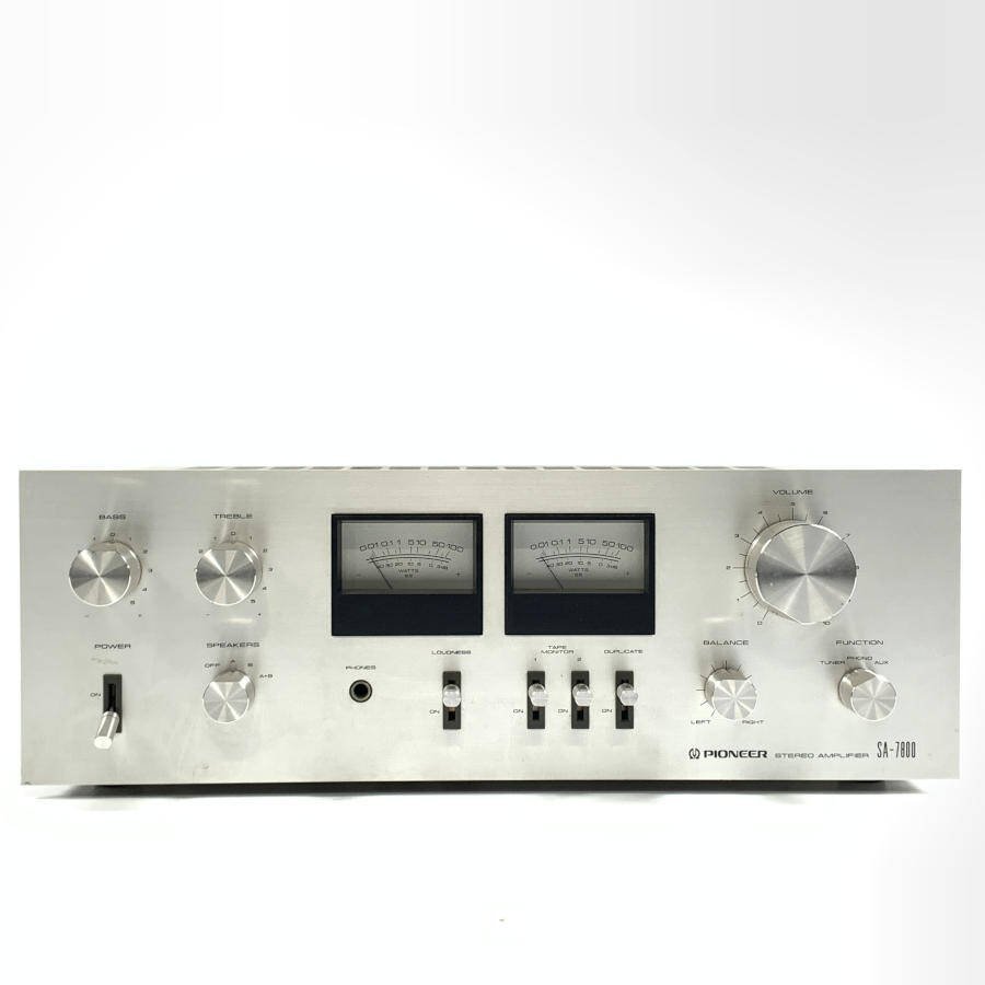 PIONEER SA-7800 パイオニアプリメインアンプ◇現状品-–日本 PIONEER SA-7800 パイオニアプリメインアンプ◇現状品-–日本