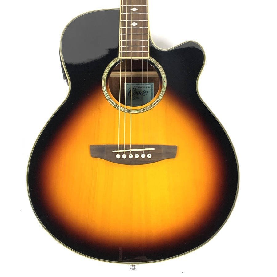 Cooder by TAKAMINE クーダーbyタカミネ TCP-400TBS エレアコギター ソフトケース付き★現状品_画像2