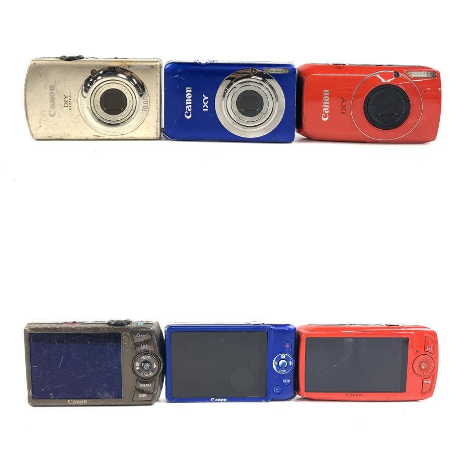 Canon IXY 30S / 210F / 920IS キヤノン コンパクトデジタルカメラ まとめ売り３点セット バッテリー×3付き●現状品_画像3