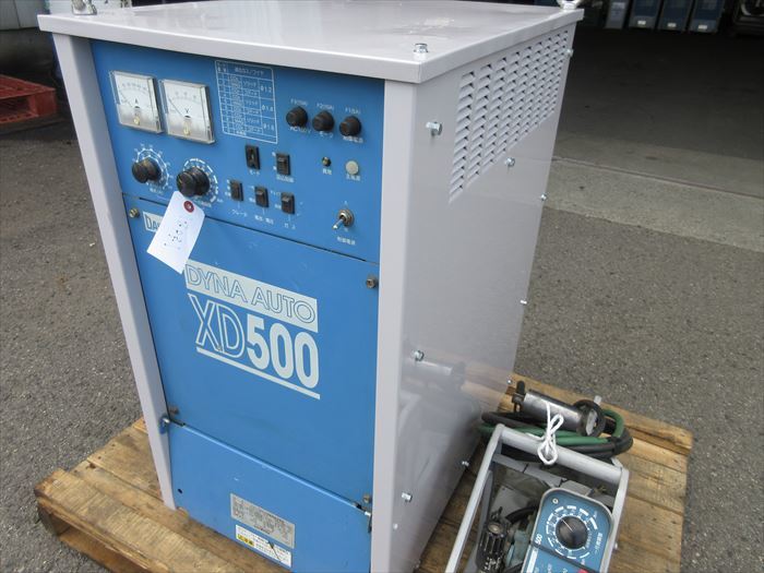 18051-1　半自動溶接機　CPXD-500　本体のみ（送給装置付き）※本体のみ再塗装　サイリスタ制御　ダイヘン_画像1