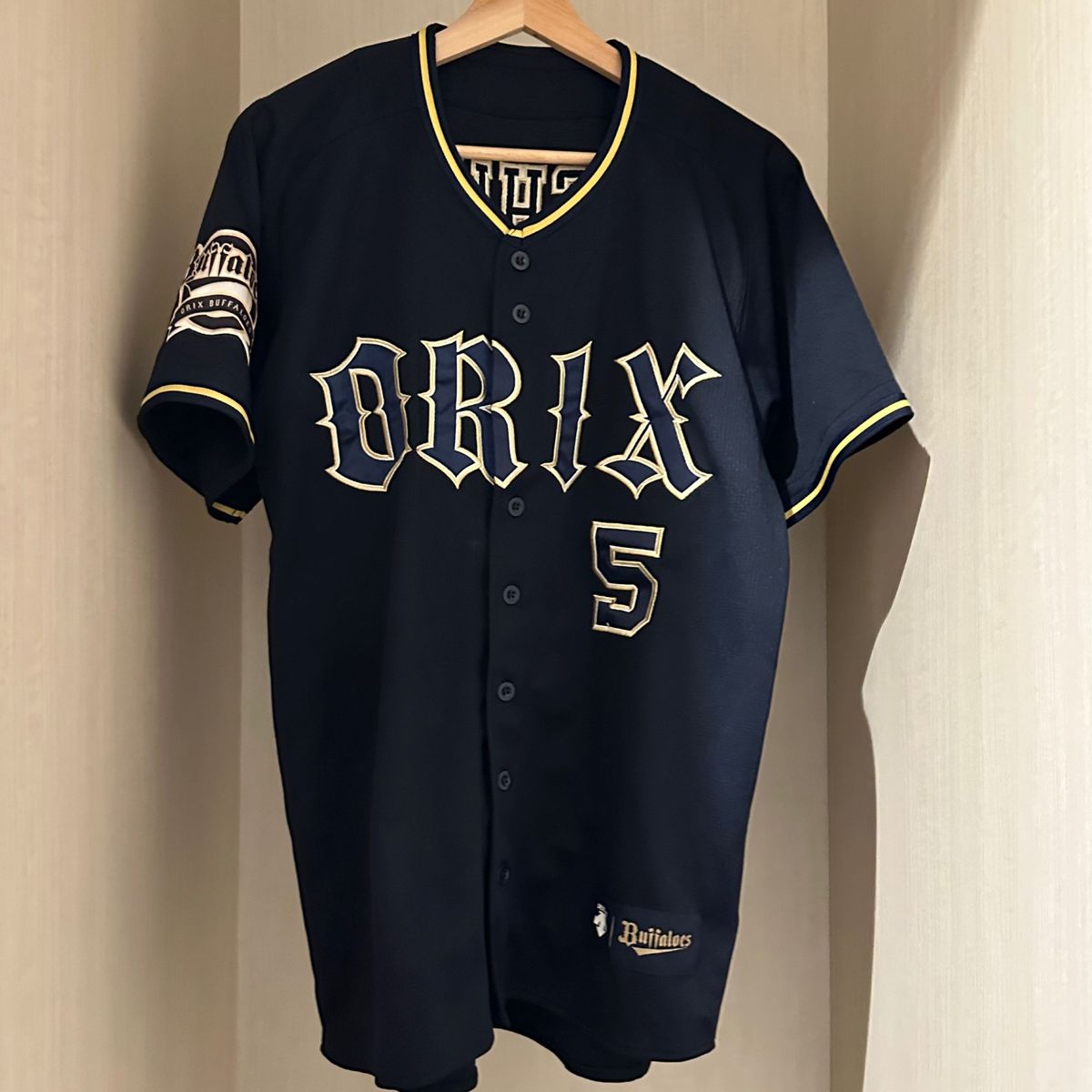 オリックスバファローズ ビジター ユニフォーム 西野 真弘 選手 オリックスバファローズ ビジター ユニフォーム 西野 真弘 選手