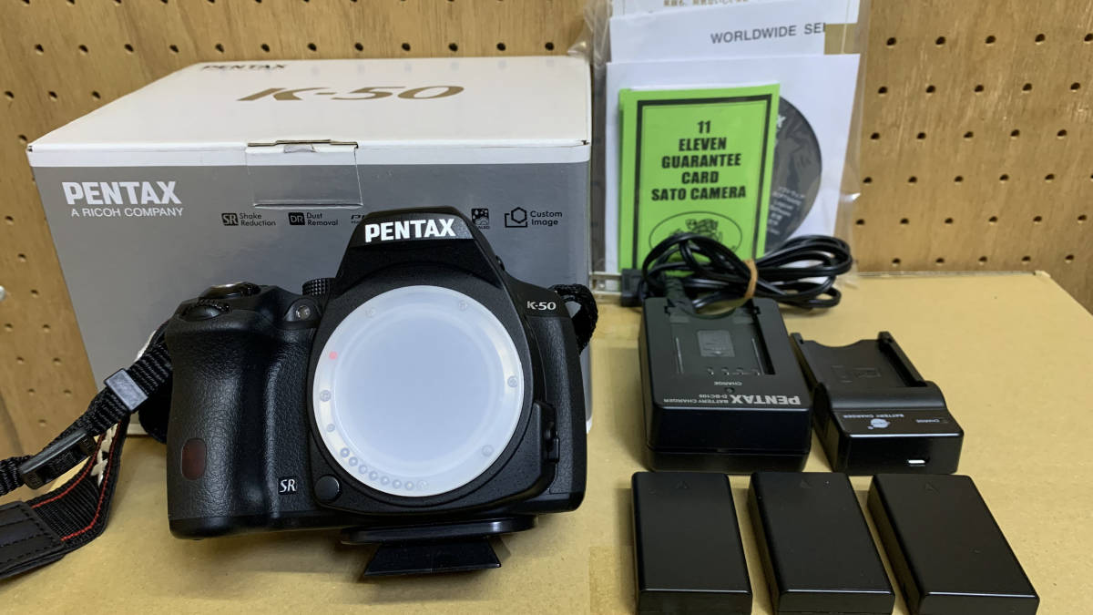 ペンタックス PENTAX K-50 SR デジタル一眼レフカメラ ボディ_画像1