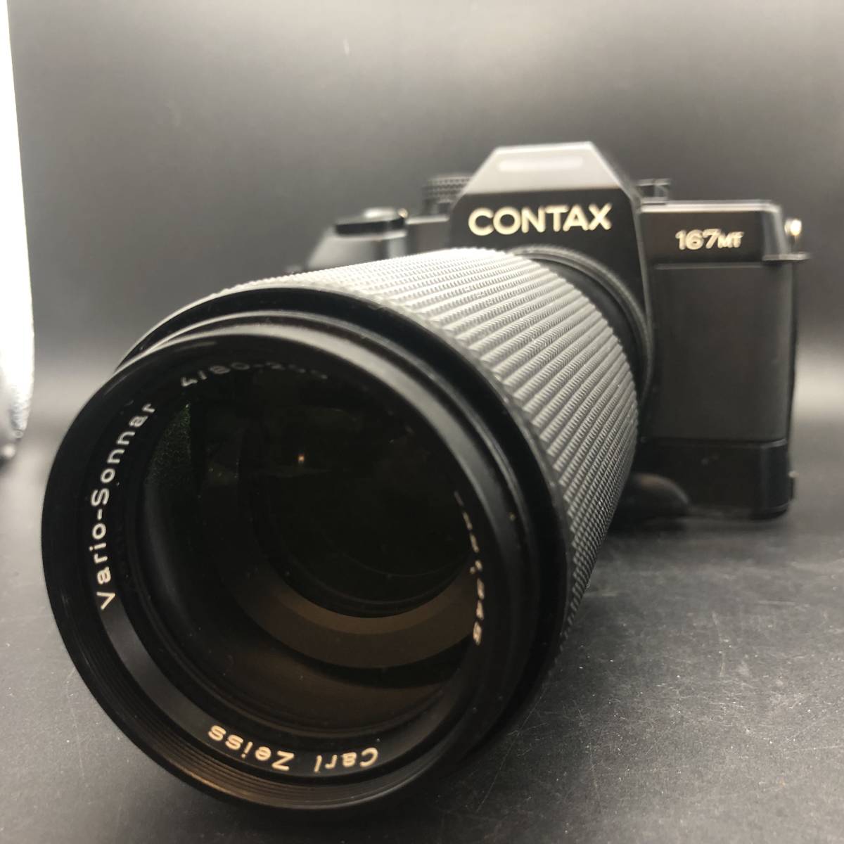 ☆現状品☆CONTAX 167MT/Carl Zeiss Vario-Sonnar 4/80-200 一眼レフカメラ_画像1