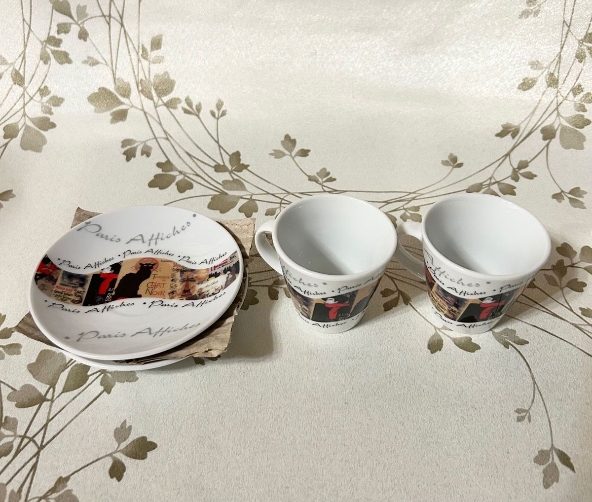 ARTERTRE Paris デミタス カップアンドソーサー シャノワール ARTERTRE Paris デミタス カップアンドソーサー シャノワール