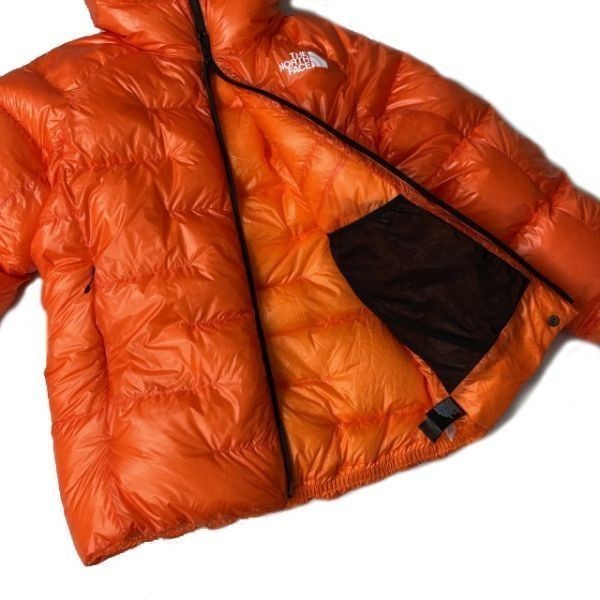 1円～!売切!【正規新品】THE NORTH FACE SUMMIT L6 CLOUD DOWN PARKA ダウンジャケット サミットシリーズ 高品質 US(M)オレンジ 190122-160_画像6