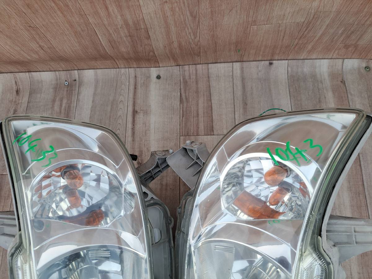 1043 タント カスタム L350S L360S 後期 ヘッドライト 左右 ヘッドランプ 電動レベライザー付 HID 光軸 コイト 100-51815の画像4