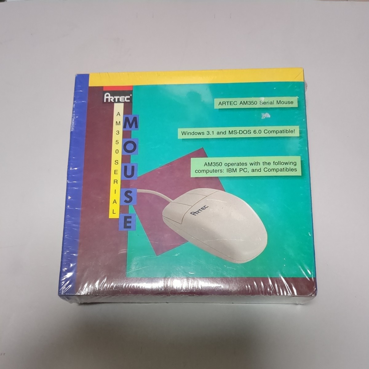 希少品 新品未開封 ARTEC AM350 Serial Mouse １個の画像1