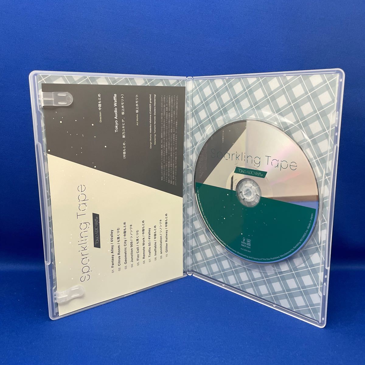 [国内盤CD] Sparkling Tape - Tokyo Audio Waffle _画像3