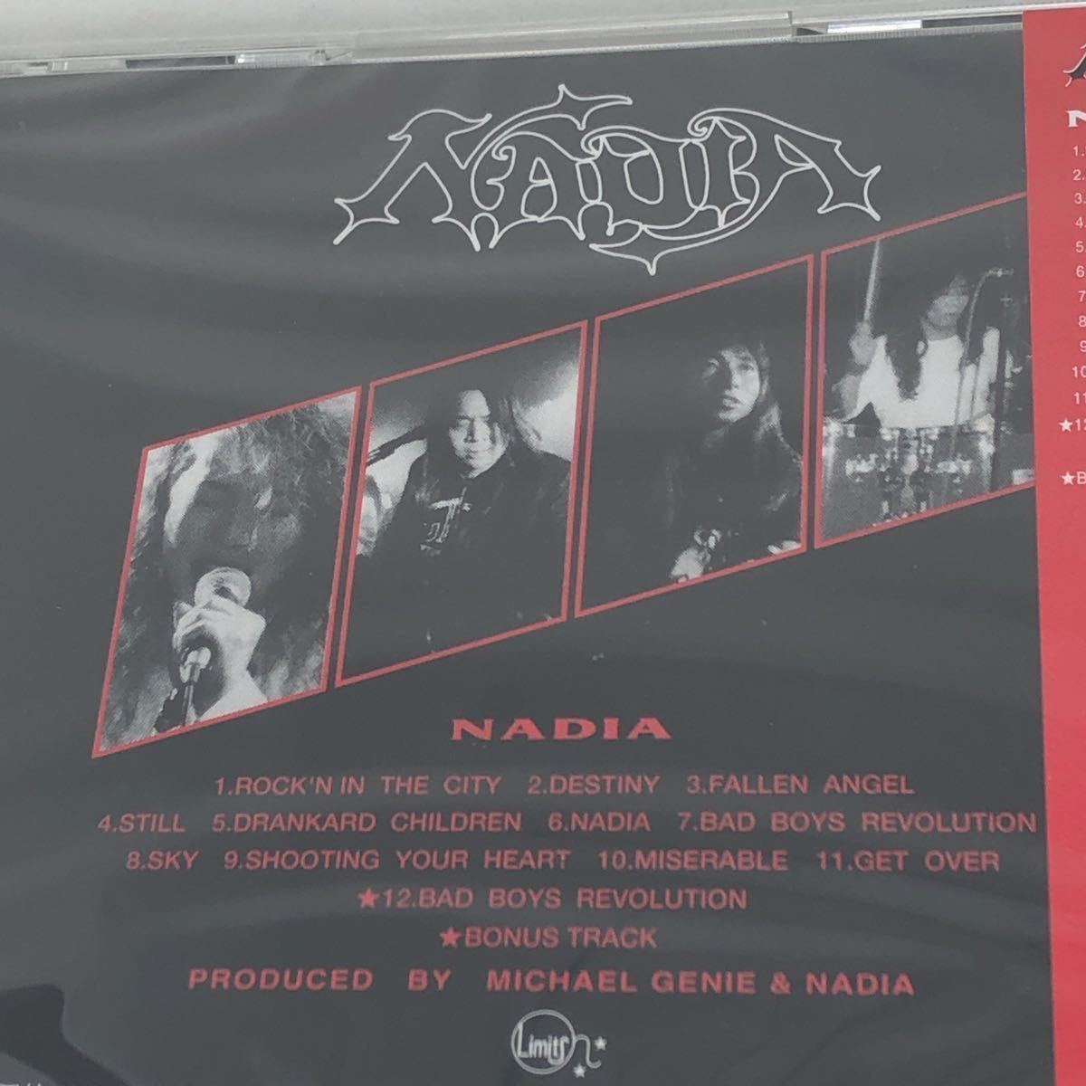 未開封新品　ナディア ／　NADIA ONND5150 1997年発売作品 ジャパメタ 女性ボーカル ハードロック　ヘヴィメタル_画像4
