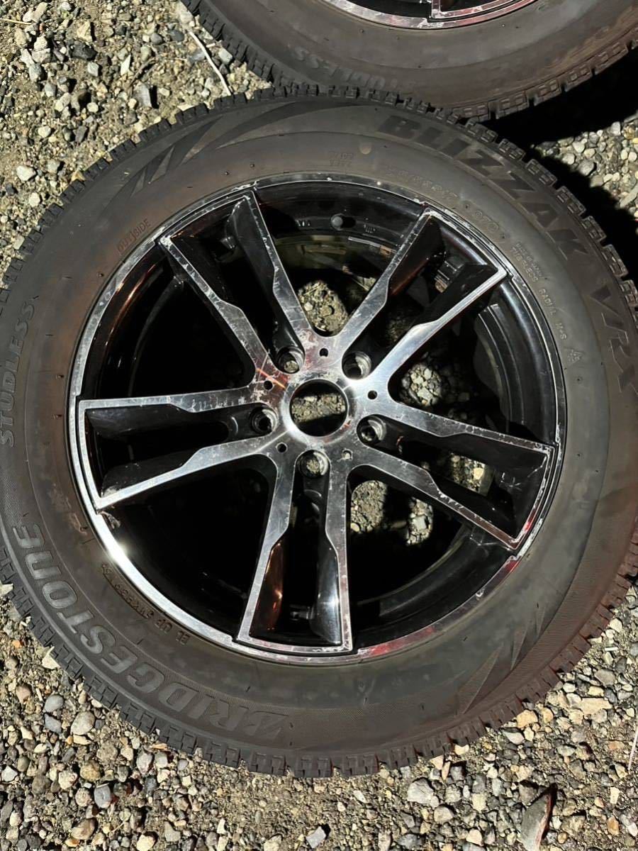 訳ありの為1円〜 ケレナーズ製 17インチホイールセット 225/55R17 ブリザックVRX 7J +54 PCD112 ミニクロスオーバー F60 BMWX1 X2 F48 F39_画像5