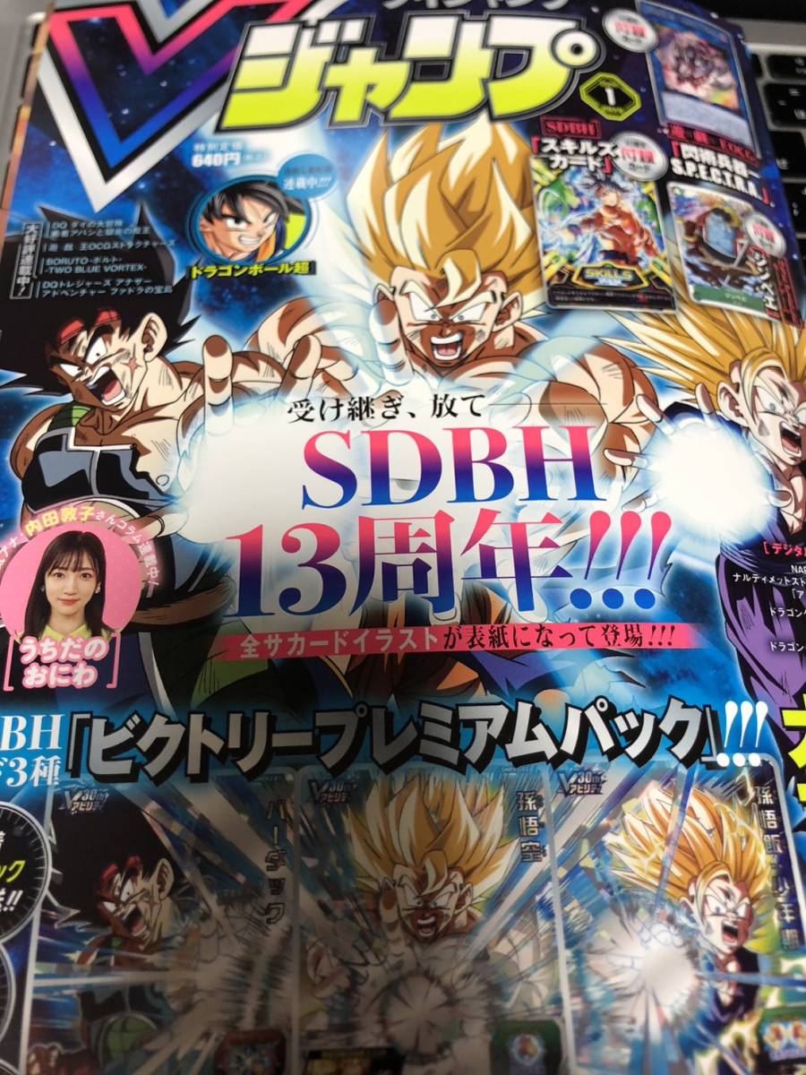 Vジャンプ 2024年 1月特大号 付録無し 雑誌のみ ワンピース ドラクエ ドラゴンボール_画像1