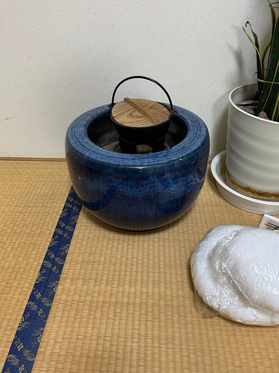 火鉢、昭和レトロ 火鉢 古民具 レトロ 古道具 陶器 茶道具