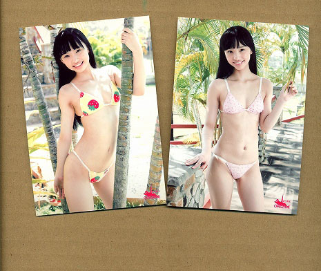 * crane volume star . school .. high school student the first summer vacation BD Blue-ray / with logo regular L stamp photograph 2 sheets attaching ( bikini ) /oligami official shop regular 