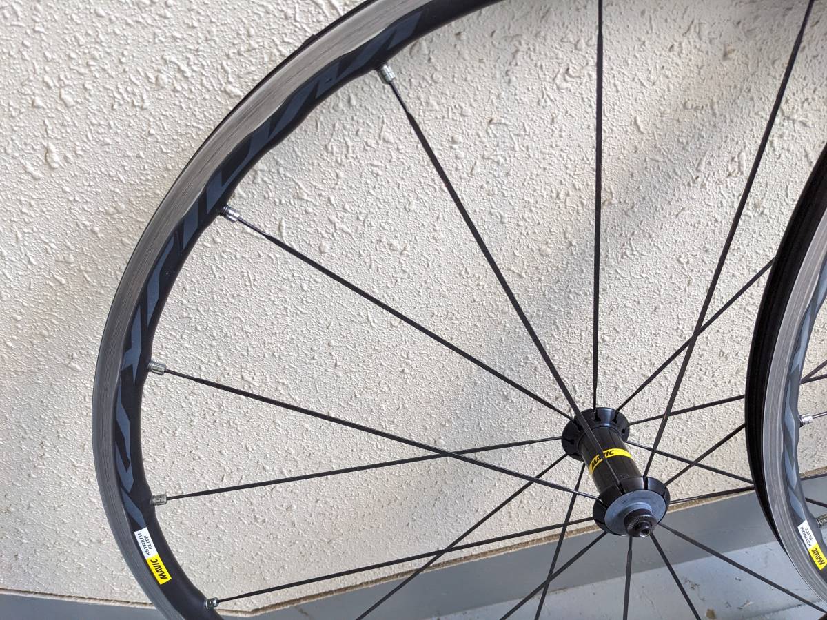 Mavic Ksyrium Elite 17㎜　Shimano 11sフリー　クリンチャー　前後セット HOA231103G_画像4