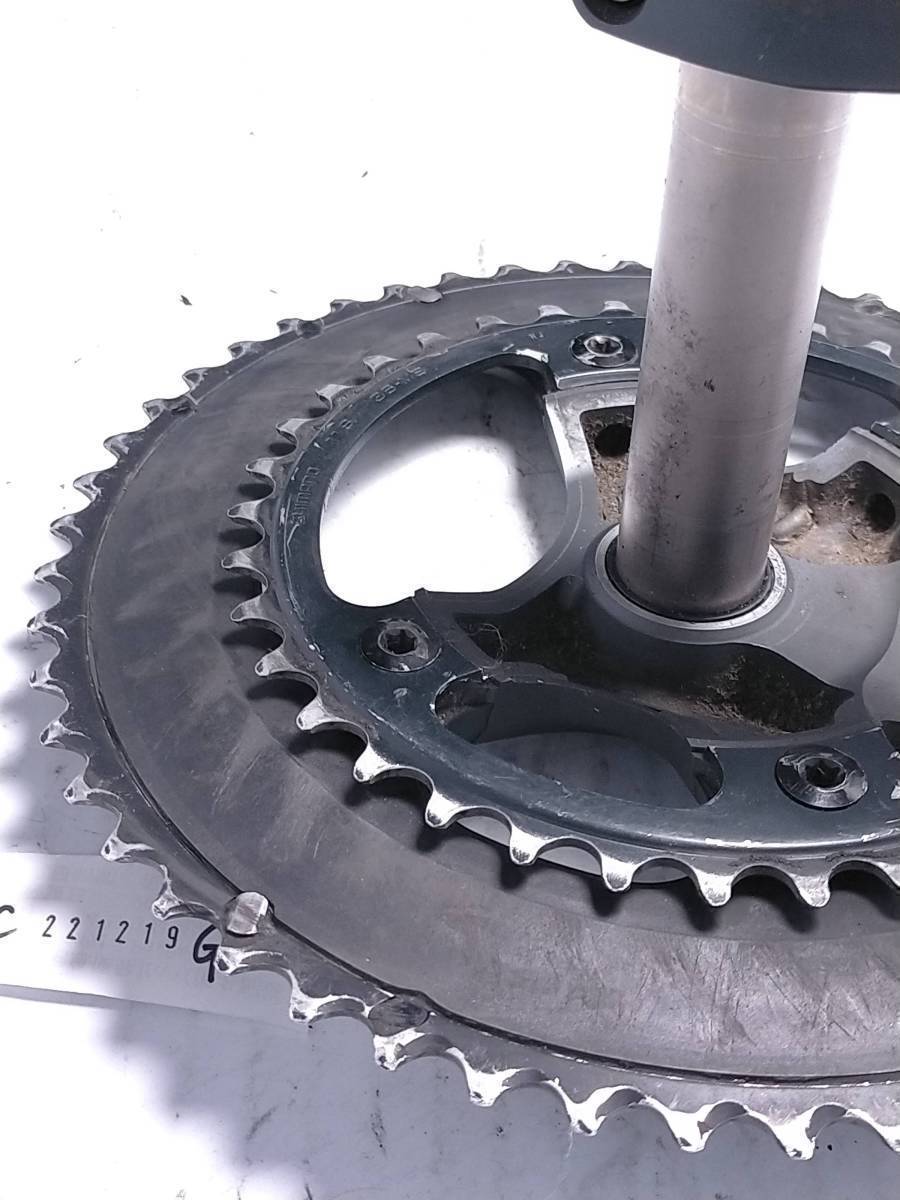 172.5mm 52 36t FC 6800 shimano Ultegra crankset シマノ　アルテグラ　クランク　 FC221219G_画像6