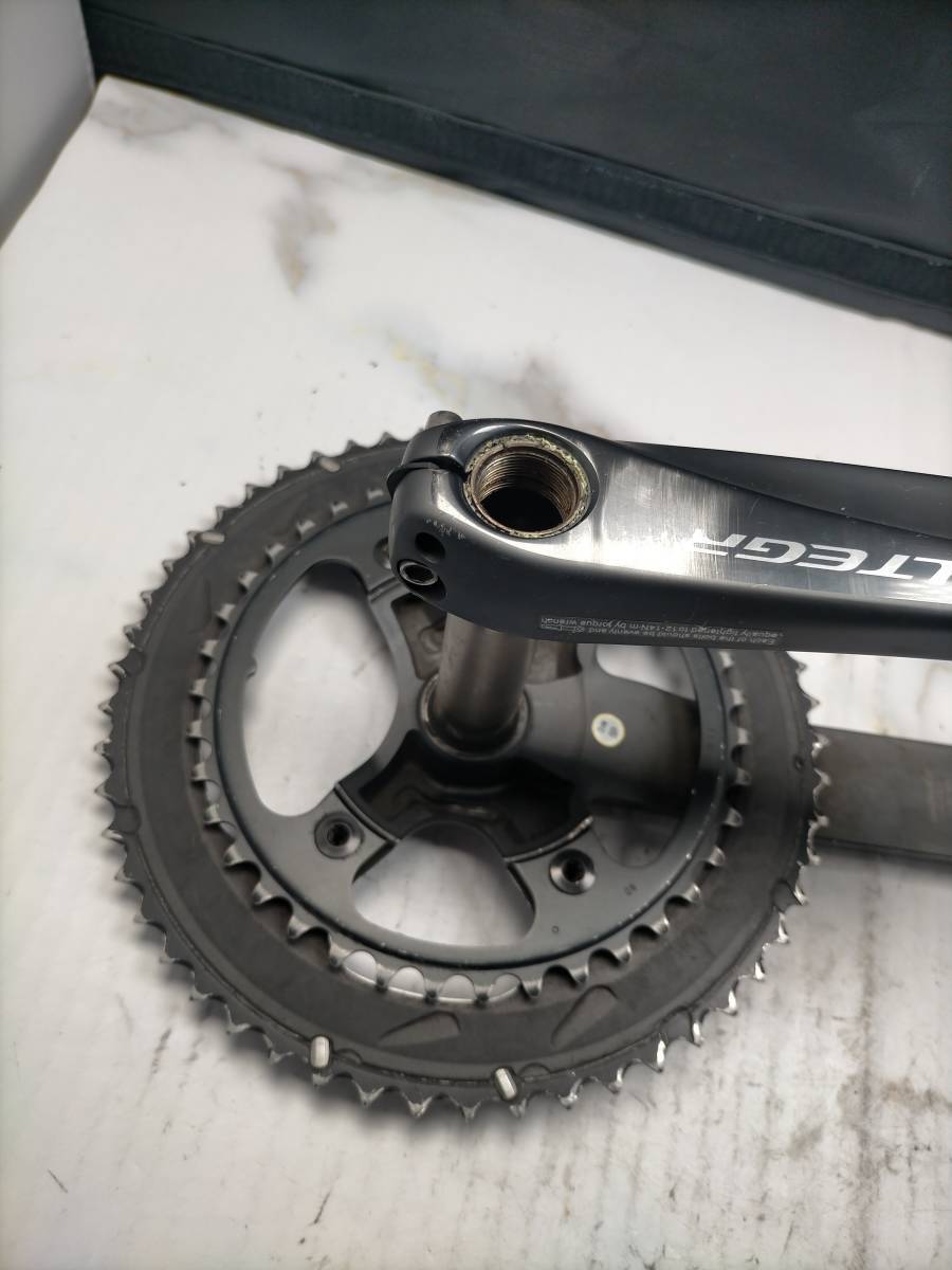 175mm 53 39t outer worn FC 6800　Shimano Ultegra 　アウター摩耗あり FC221129Z_画像6