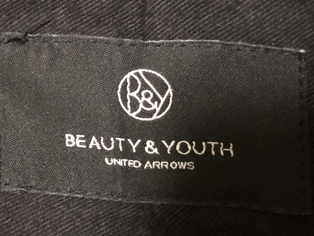 ◆BEAUTY&YOUTH ユナイテッドアローズ カウチンニット　ダブルライダースジャケット　ブラック_画像8