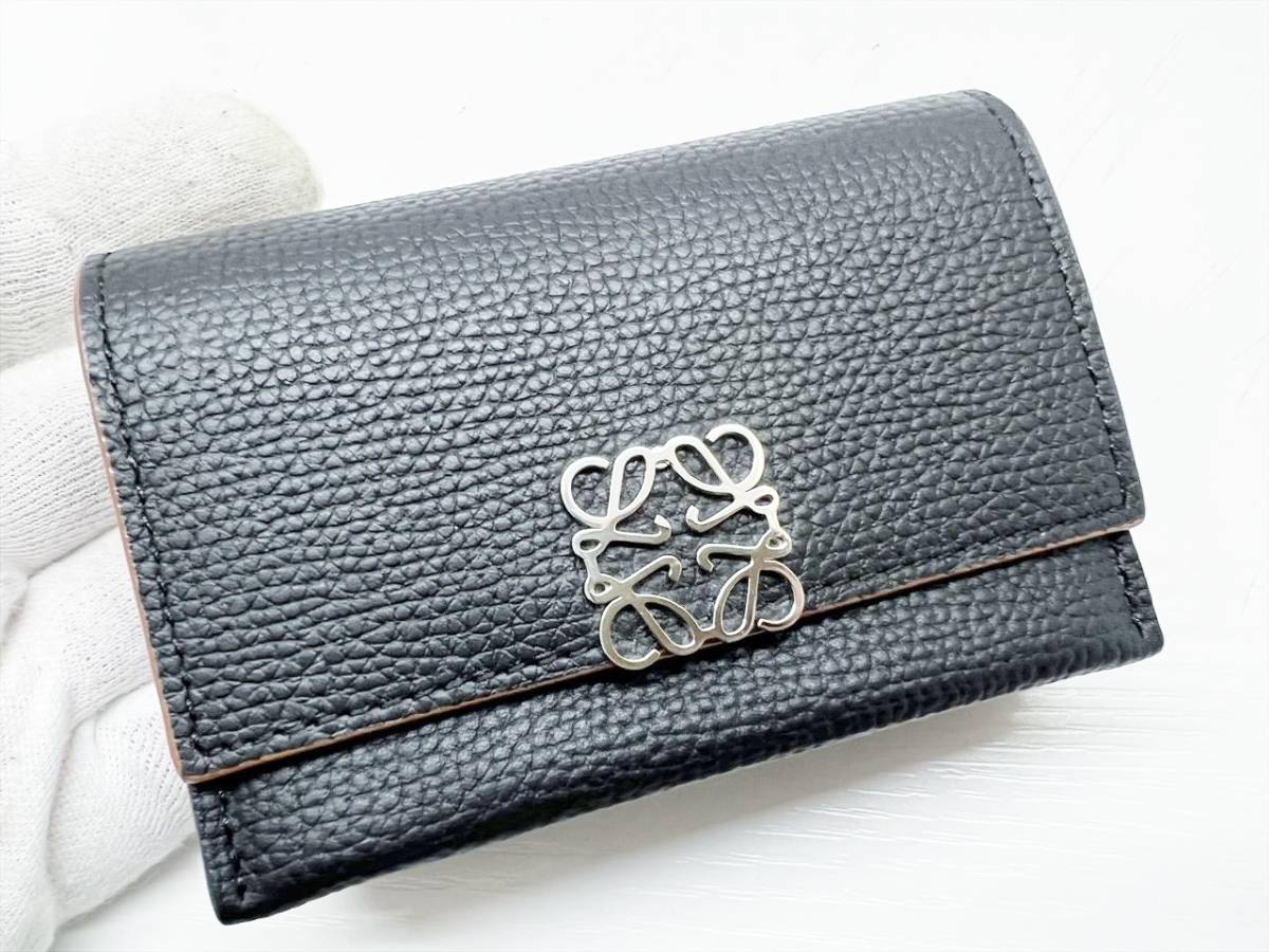 美品 LOEWE ロエベ アナグラム アコーディオン カードケース 美品 LOEWE ロエベ アナグラム アコーディオン カードケース