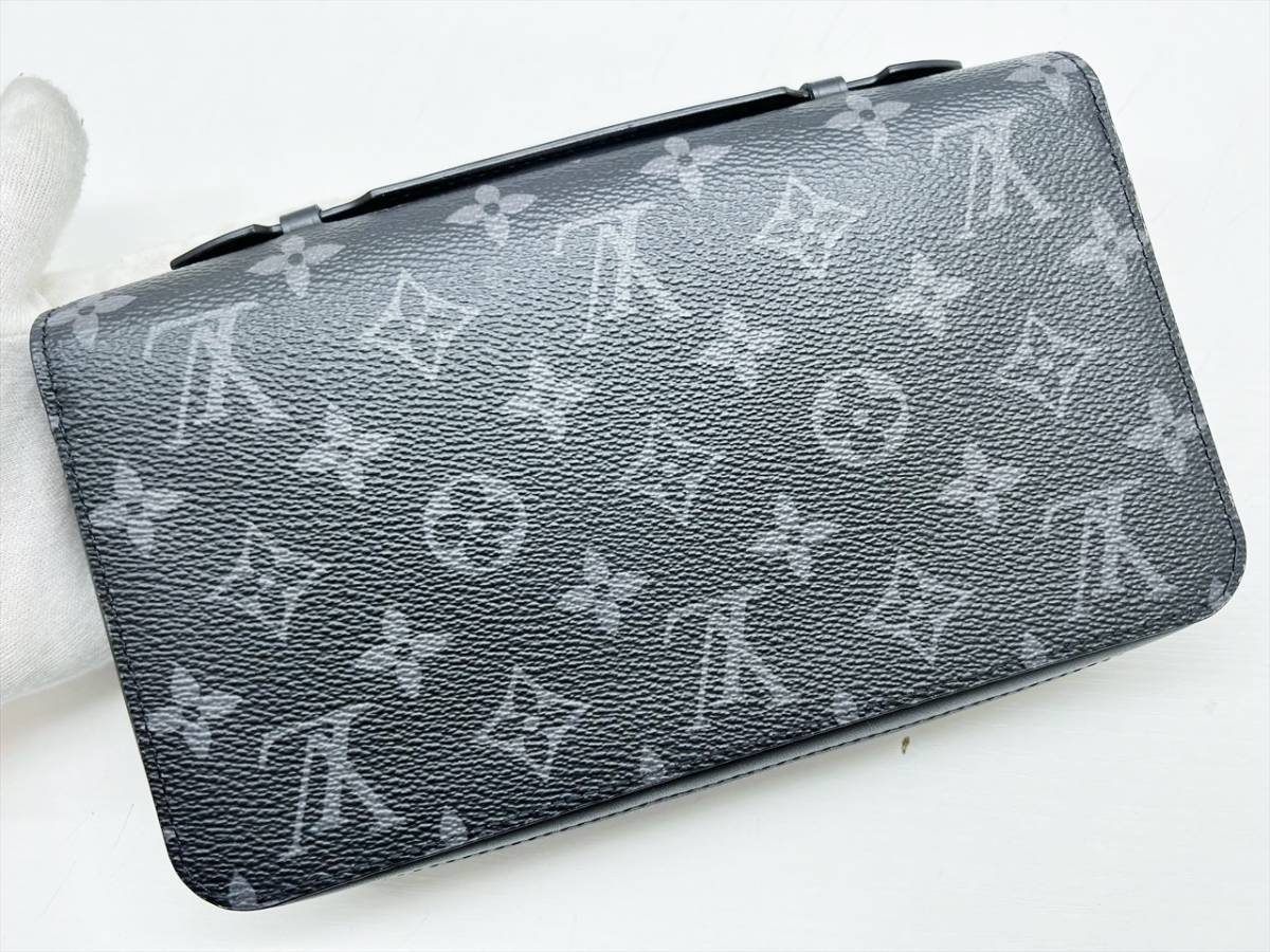 現行モデル　美品　Louis Vuitton　ルイヴィトン　モノグラムエクリプス　 ジッピーXL　長財布　クラッチ　セカンドバッグ　RFID　M61698_画像2