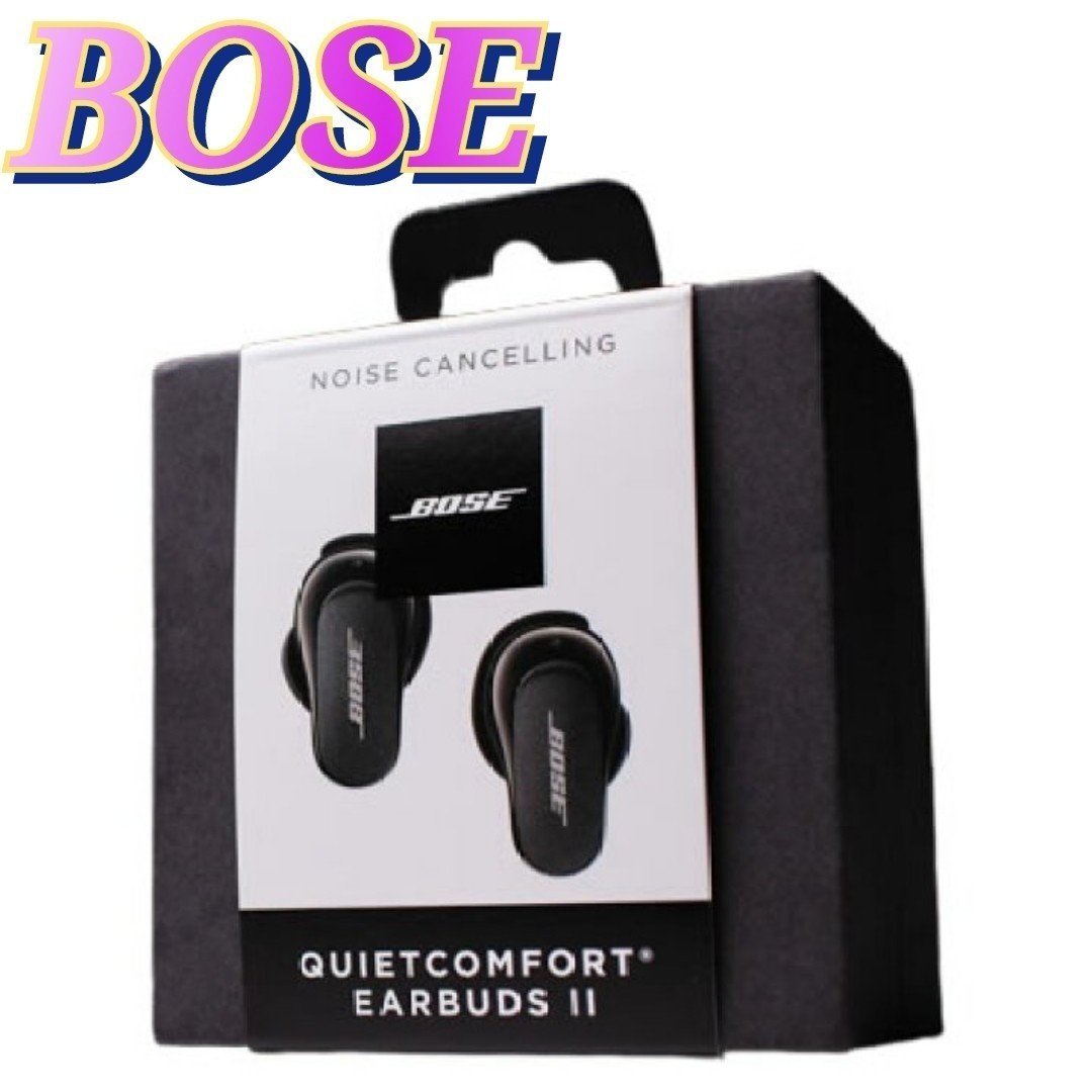 新品 ボーズ BOSE QuietComfort Earbuds II ブラック Yahoo!フリマ（旧）