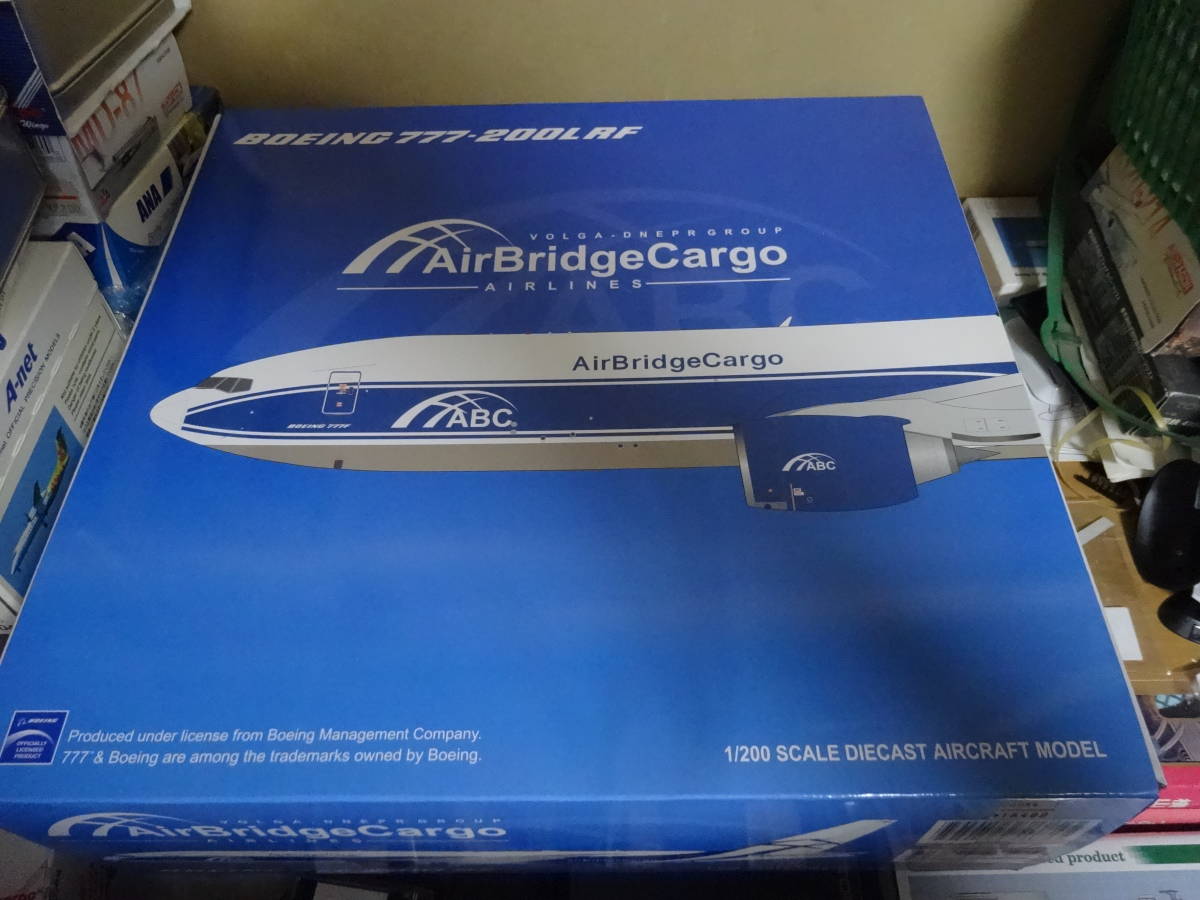 1/200 JCwings air Bridge cargo 777-200F