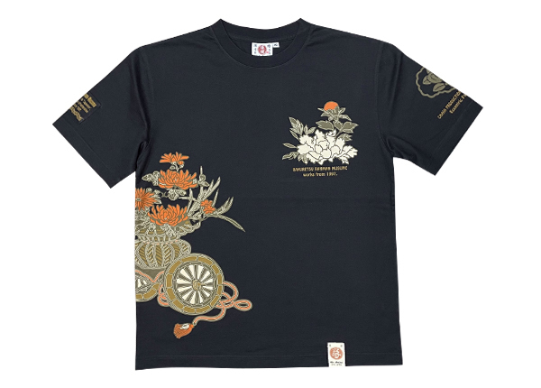 爆烈爛漫娘　半袖Tシャツ　BLACK/BEIGE　40サイズ　試作品　RMT-110_画像1