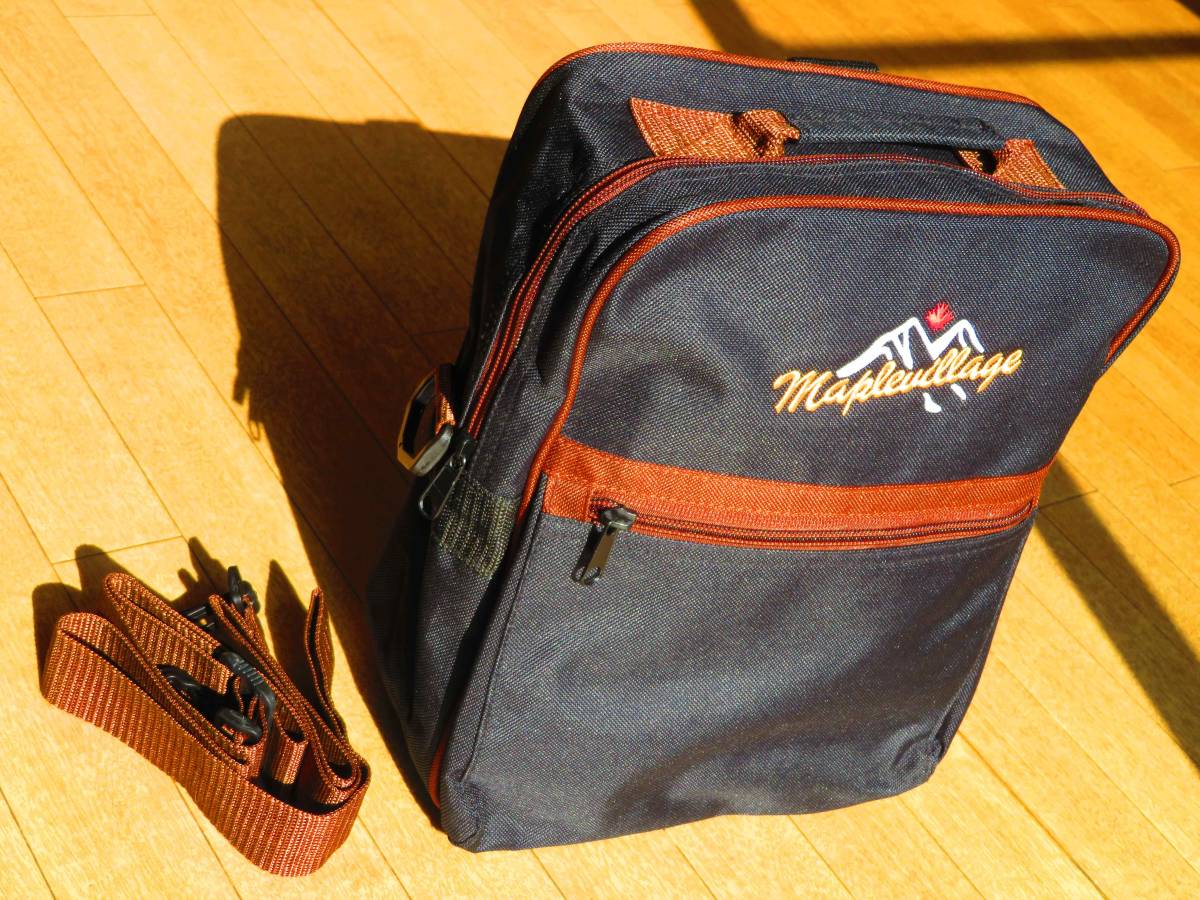 OUTDOOR shoulder bag Maplevillage Maple bireji* outdoor body bag maple village backpack casual!