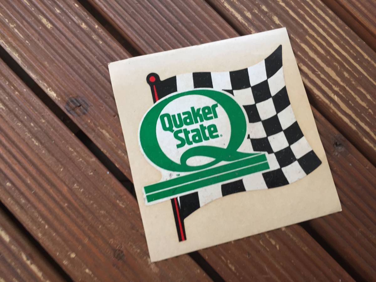 【70's QUAKER STATE ステッカー】_画像1