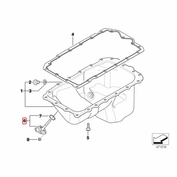 純正OEM HELLA製 BMW 3シリーズ E46 E90 E91 E92 エンジンオイルレベルセンサー 12617501786 318i 318Ci 316ti 318ti 320i_画像2