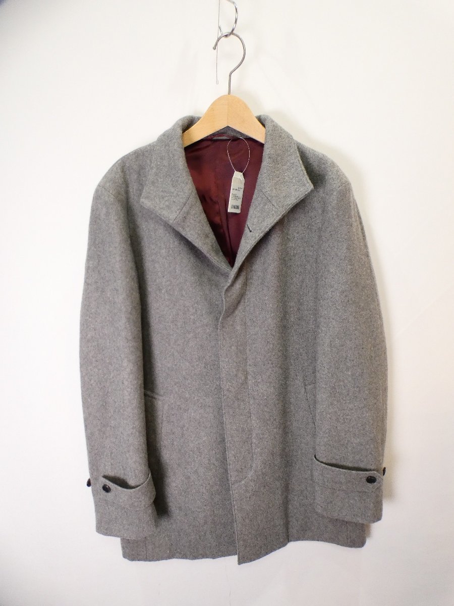 TakeOkiki TakeOkikuchi Melton Coat [M's (4)/70 000 иен/серый;