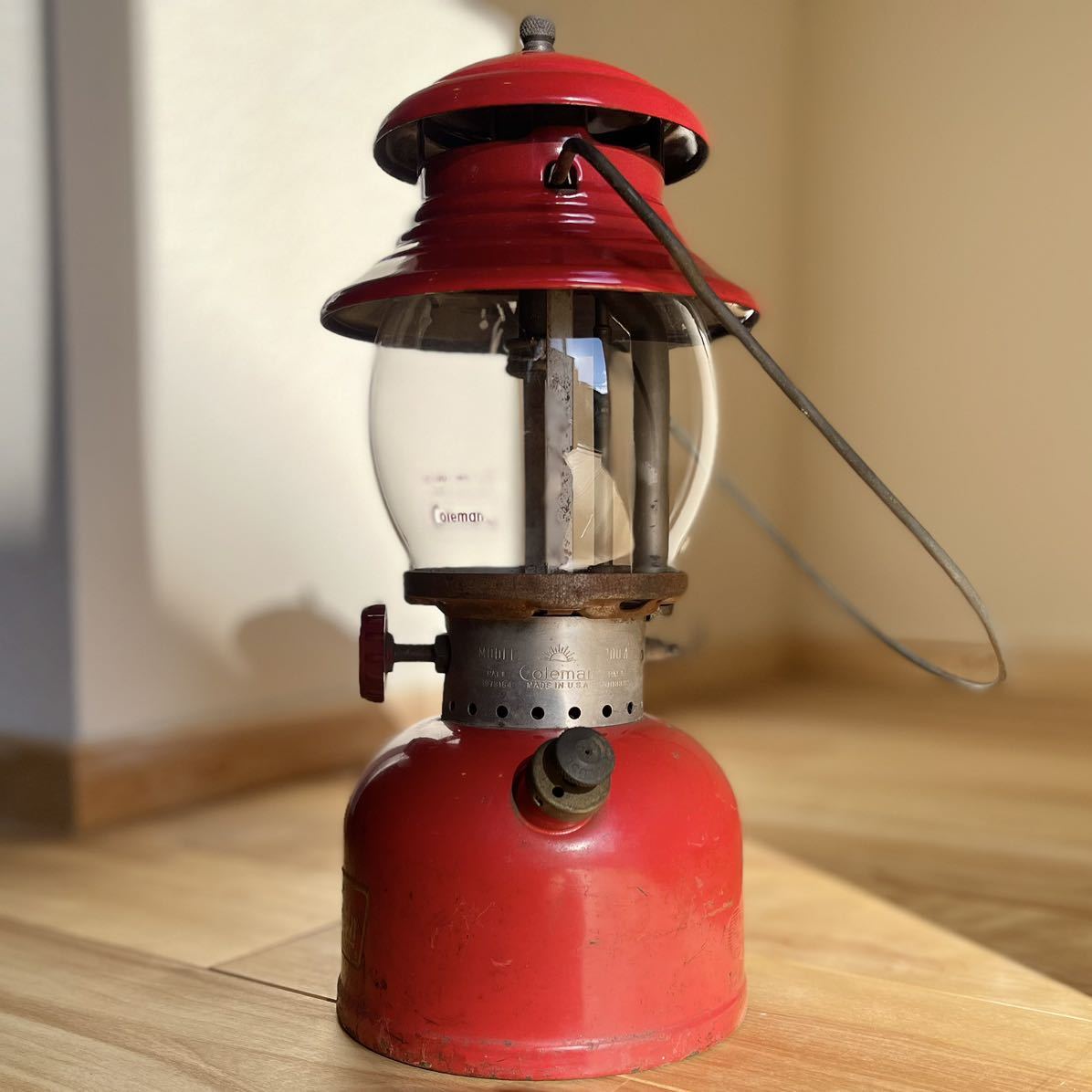 【57年7月】Coleman コールマン 200A ランタン ビンテージ ヴィンテージ Lantern オールド_画像2