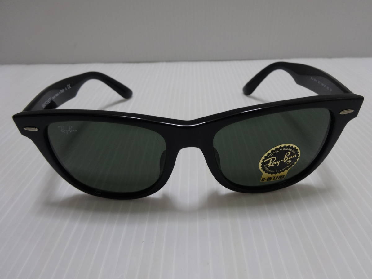 新品★レイバン【Ray-Ban】男女兼用★サングラス★WAYFARER★RB2140-F★ブラック★特価品★送料込★R-31　_画像2