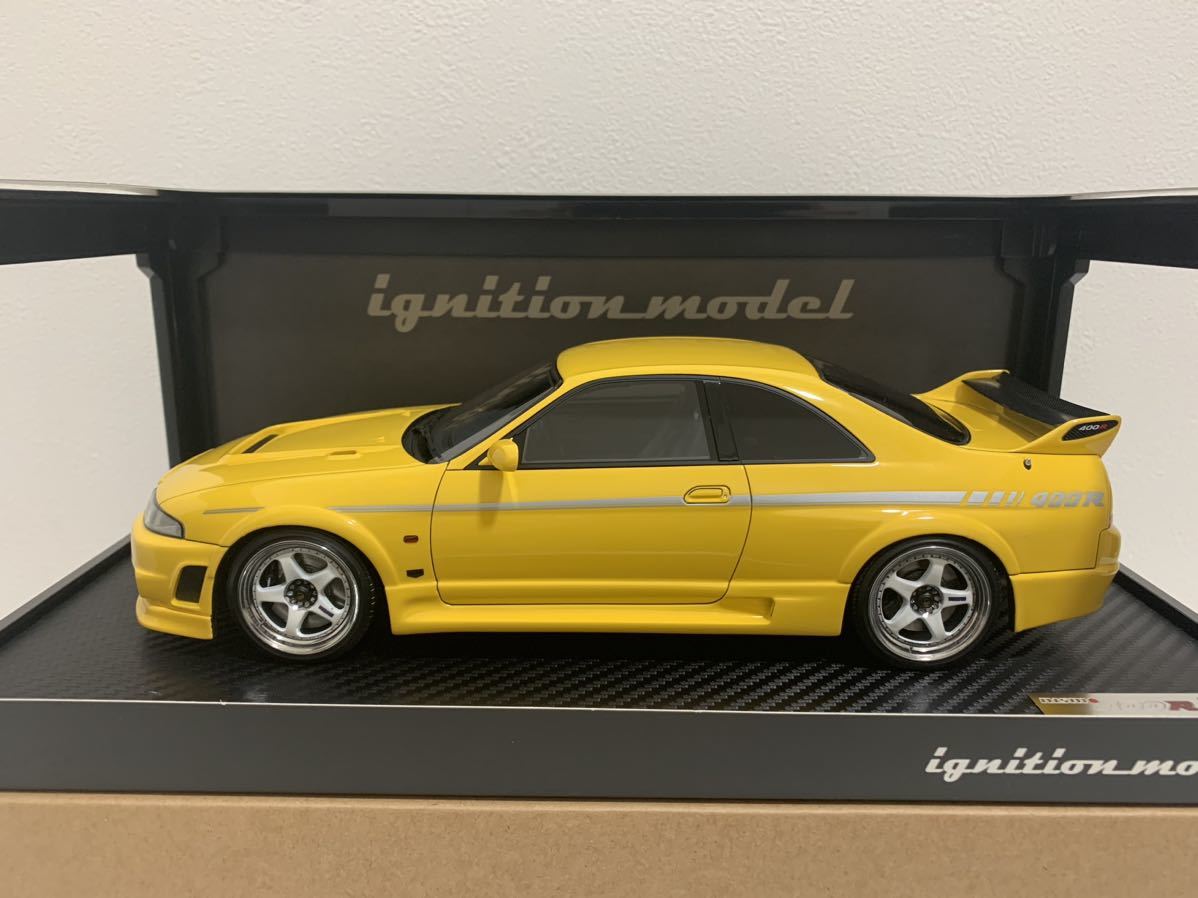 イグニッションモデル 1/18 ニスモ Nismo 400R R33 GT-R Yellow イエロー IG2252 スカイライン 日産 IGNITION MODELの画像1