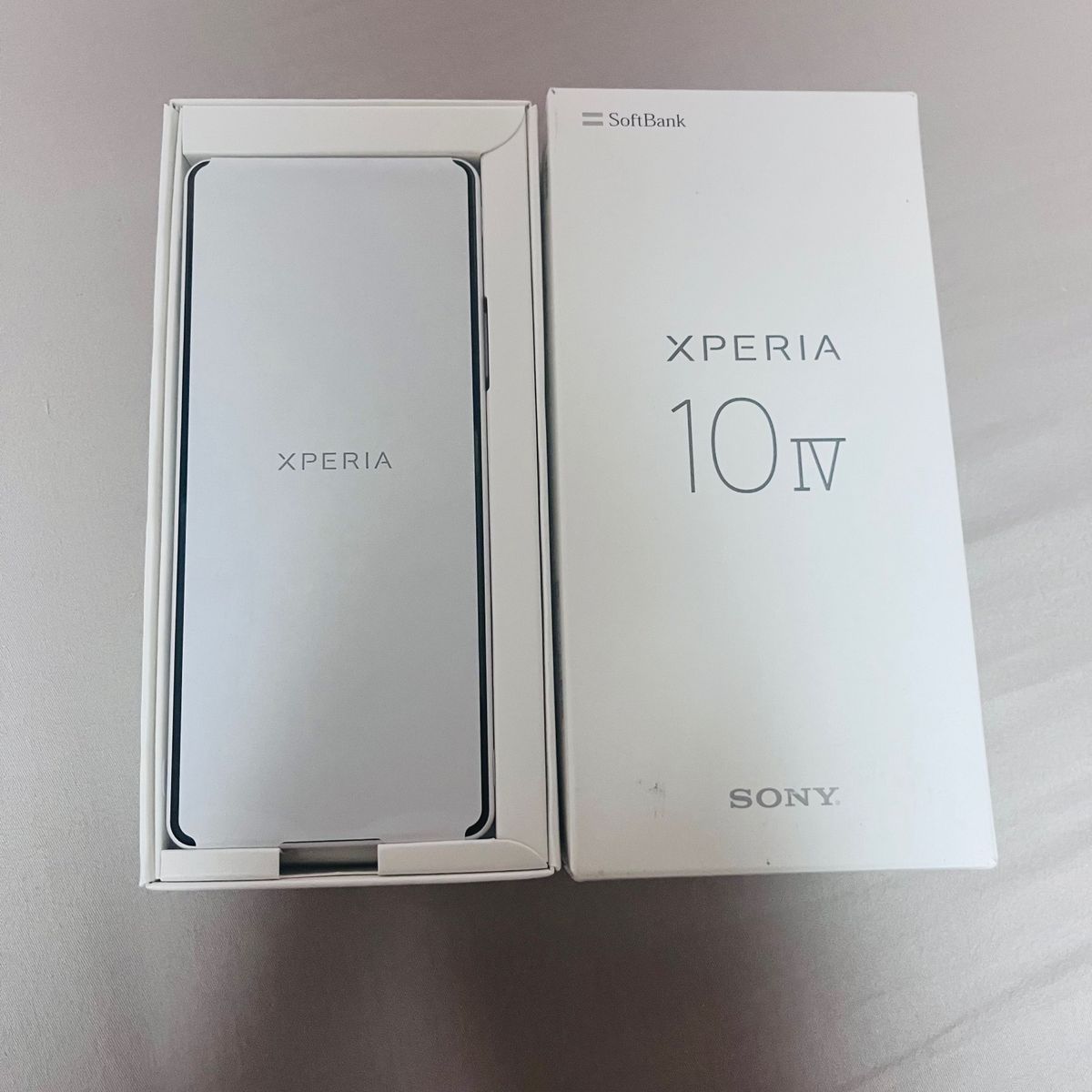 新品未使用】SONY Xperia 10iv SIMフリー 白 ホワイト ソニー