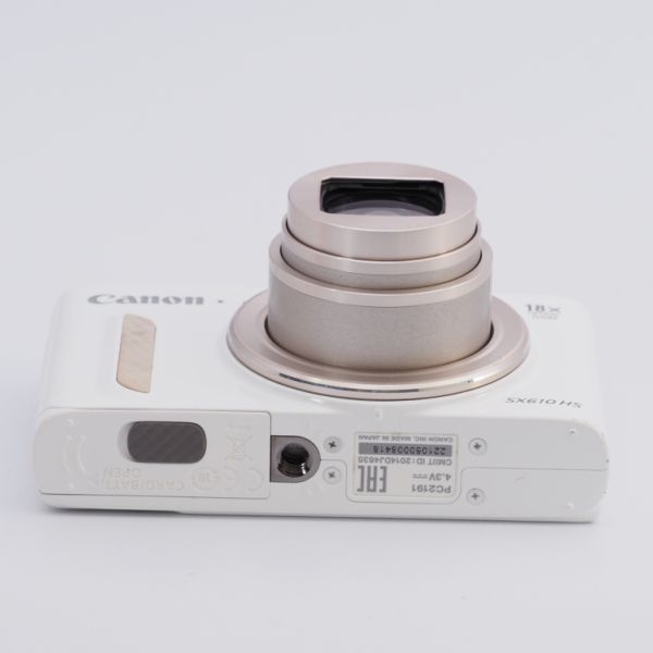 Canon キヤノン デジタルカメラ PowerShot SX610 HS ホワイト PSSX610HS(WH) #8295_画像8