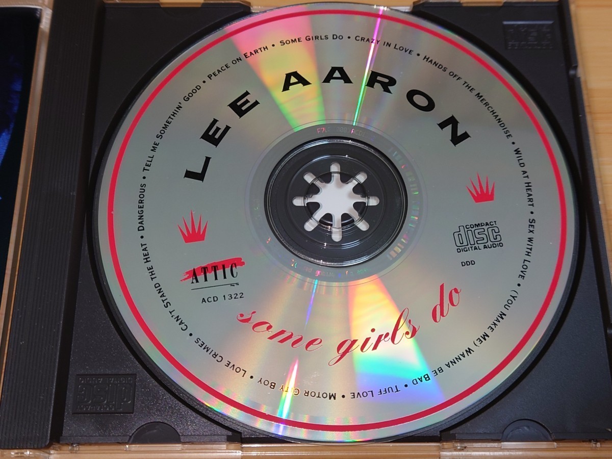 【即決 輸入盤 状態良好】LEE AARON/リー・アーロン◆SOME GIRLS DO◆1991年作品/6th_画像4