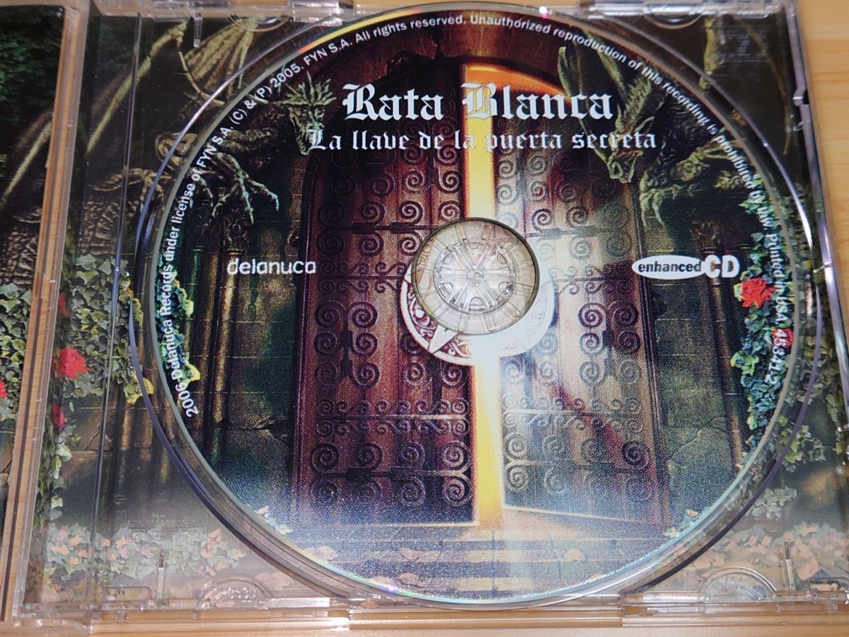 【即決 輸入盤 enhanced CD状態良好】RATA BLANCA/ラタ・ブランカ◆La llave de la puerta secreta◆2005年作品◆アルゼンチン正統派_画像5