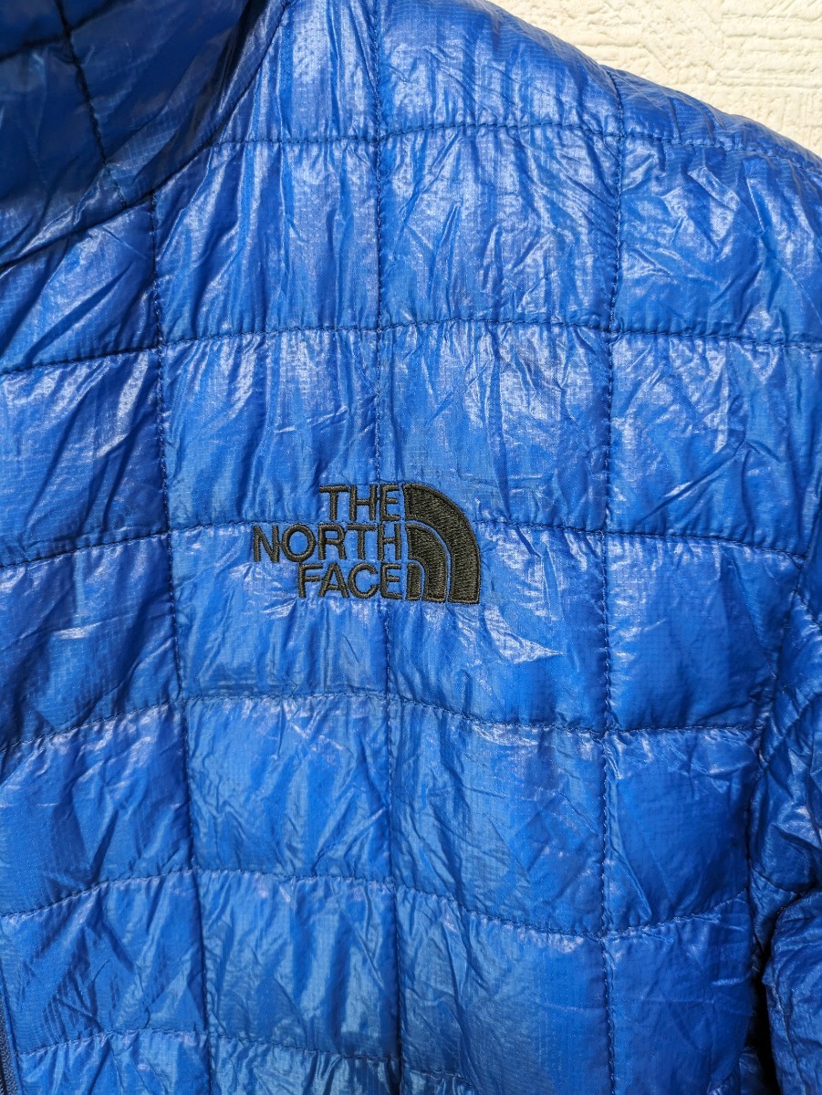 【中古】【THE NORTH FACE 】レッドポイントライトジャケット　メンズ　Ｍサイズ　ブルー　ダウンジャケット　レッドポイント_画像2