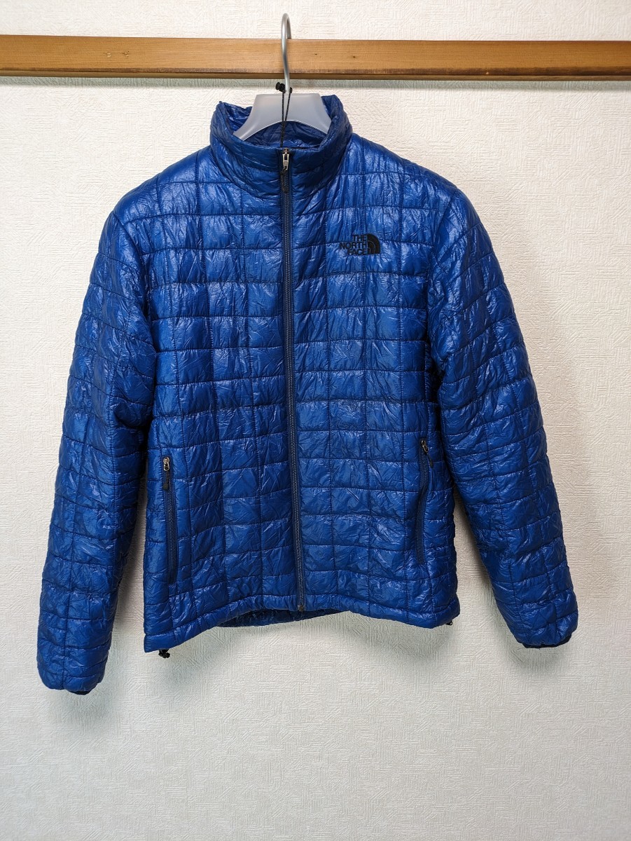 【中古】【THE NORTH FACE 】レッドポイントライトジャケット　メンズ　Ｍサイズ　ブルー　ダウンジャケット　レッドポイント_画像1