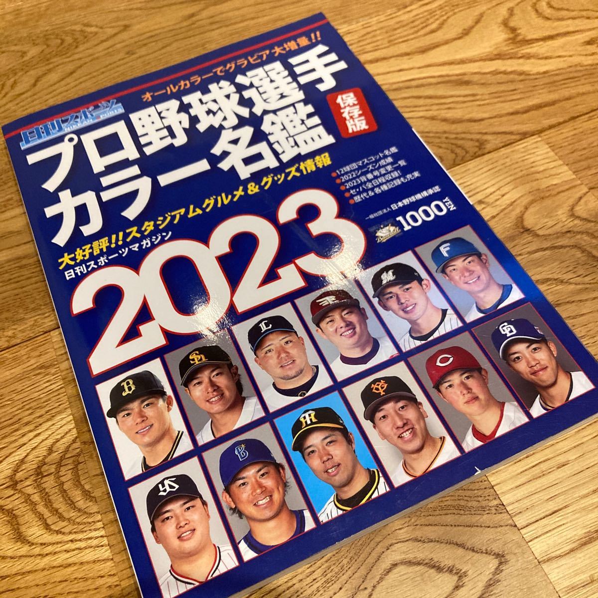 即決★ プロ野球　選手名鑑　2023 日刊スポーツ_画像1