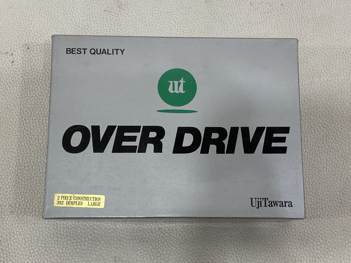 B3K303◆新古品◆ OVER DRIVE UjiTawara BEST QUALITY 1ダース 12個入り ゴルフボールの画像8