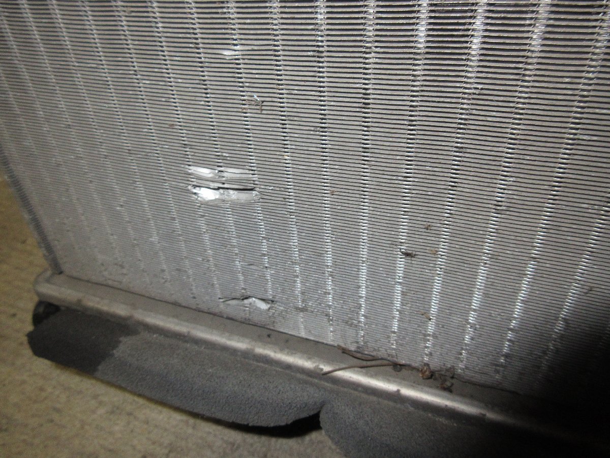 M055ya Nissan Moco MG22S radiator radiator fan attached 